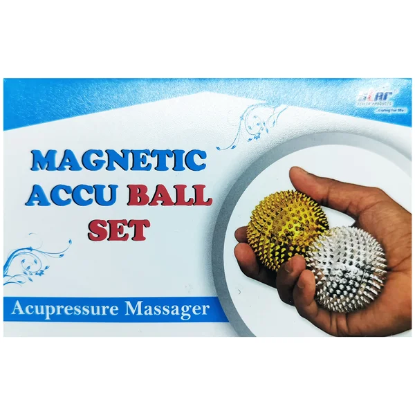 Star Magnetic Accu Ball Set Acupressure Massager, 1 Count, Pack of 1