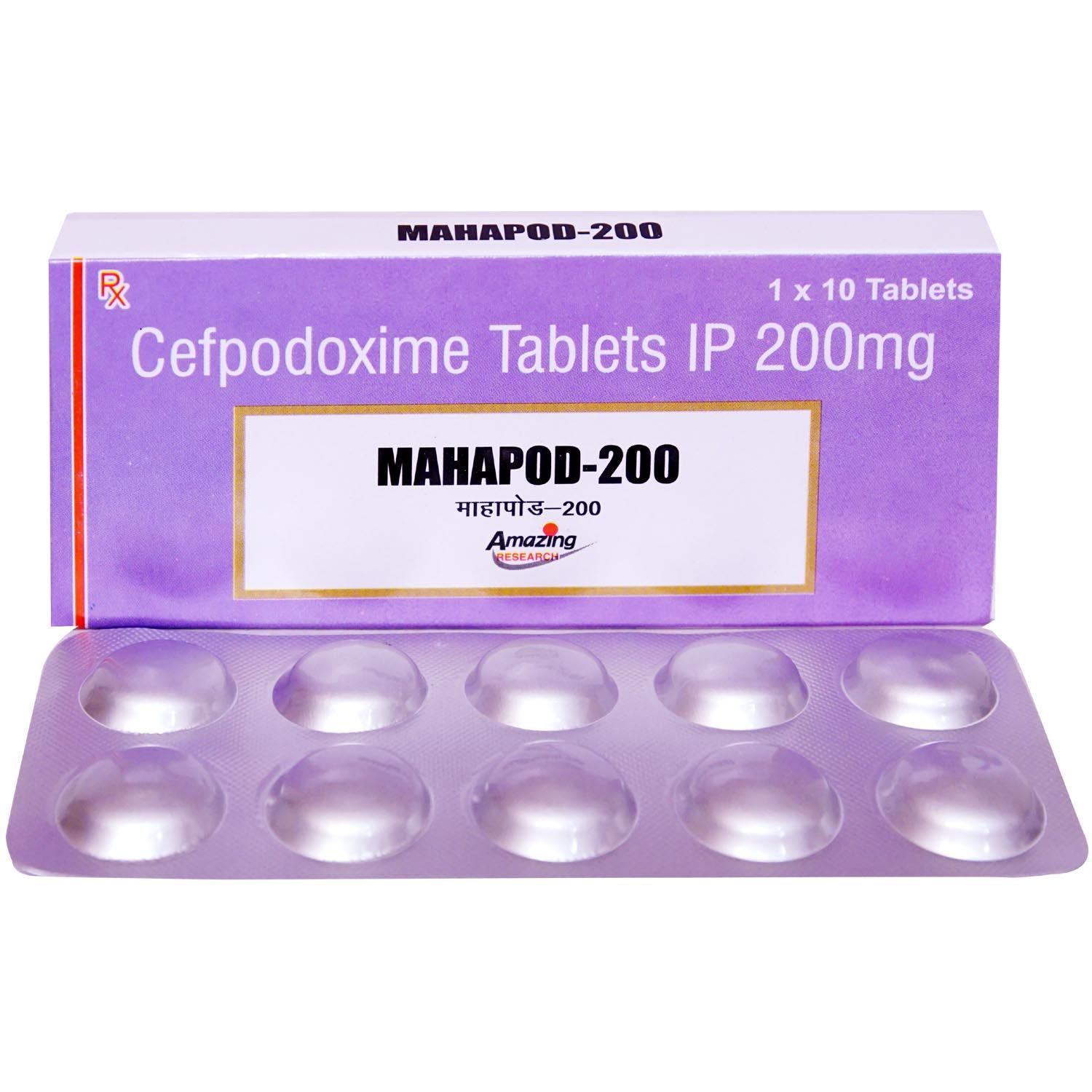 Buy Mahapod-200 Tablet 10's Online