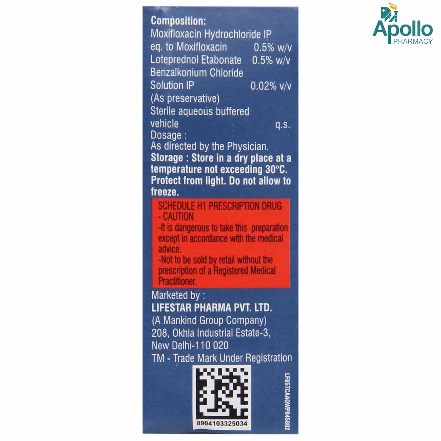 Mahaflox LP Eye Drops 5 ml, Pack of 1 EYE DROPS Mahaflox LP Eye Drops 5 ml, Pack of 1 EYE DROPS