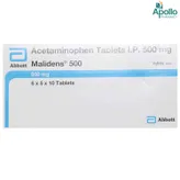 Malidens 500mg Tablet 10's, Pack of 10 TABLETS