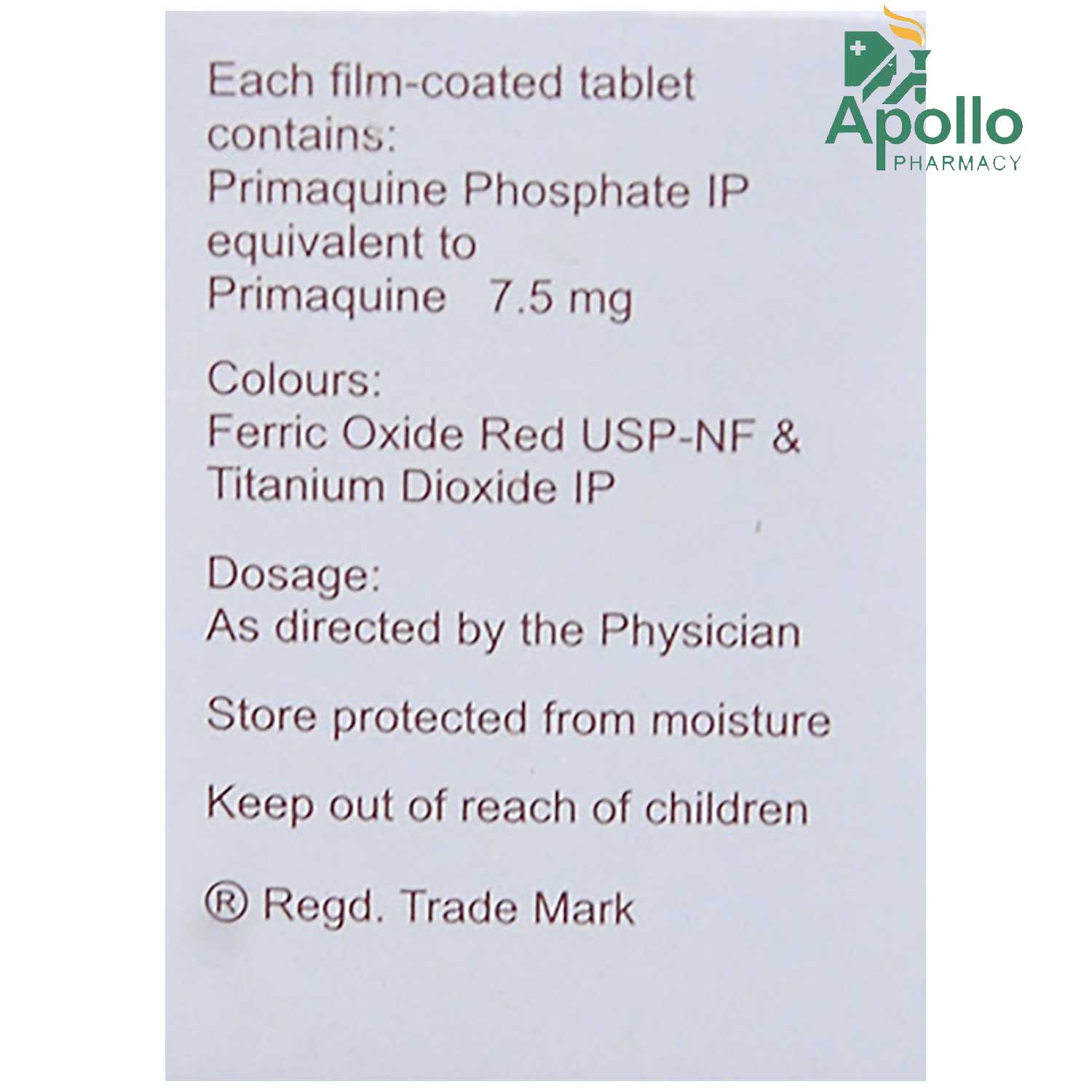 Malirid 7.5 mg Tablet 7's, Pack of 7 TabletS Malirid 7.5 mg Tablet 7's, Pack of 7 TabletS