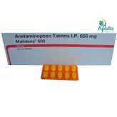 Malidens 650 mg Tablet 10's, Pack of 10 TABLETS