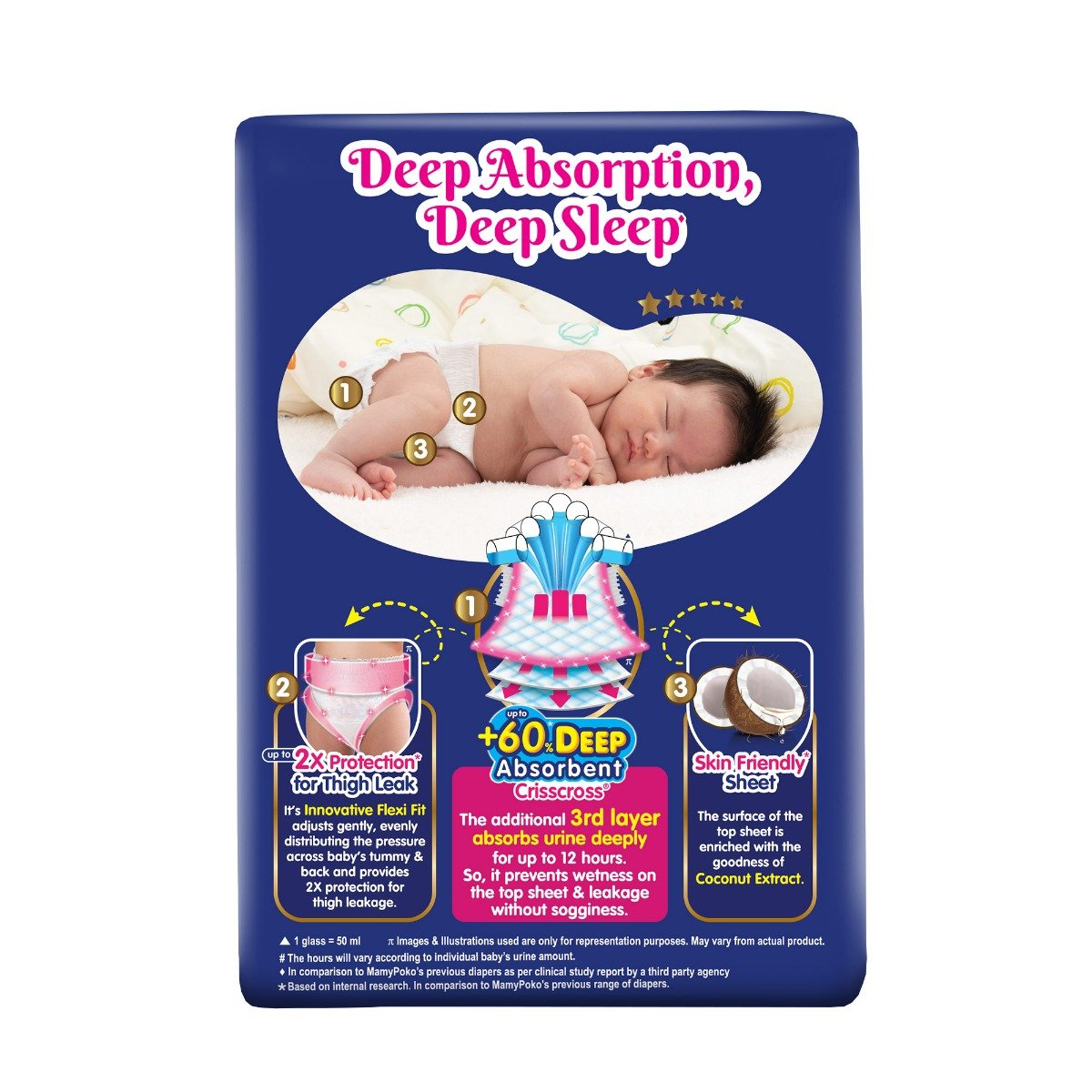 MamyPoko Extra Absorb Diaper Pants Large, 5 Count, Pack of 1 MamyPoko Extra Absorb Diaper Pants Large, 5 Count, Pack of 1