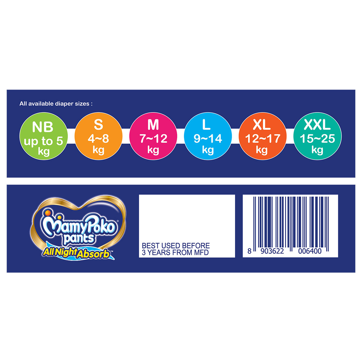 MamyPoko All Night Absorb Diaper Pants Small, 9 Count, Pack of 1 MamyPoko All Night Absorb Diaper Pants Small, 9 Count, Pack of 1