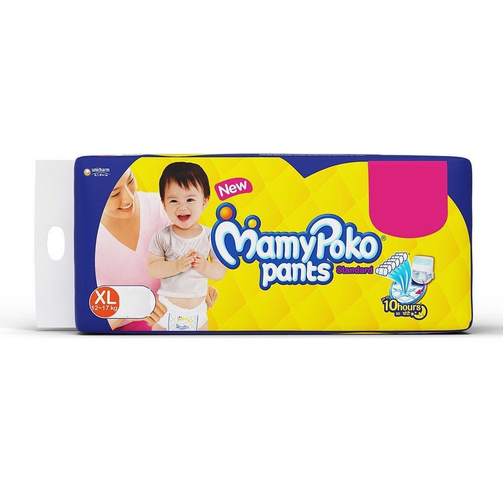 Buy MamyPoko Pants Extra Absorb Large 46-Baby Diapers Pack - 9-14 kgs Online  | Babyshop UAE