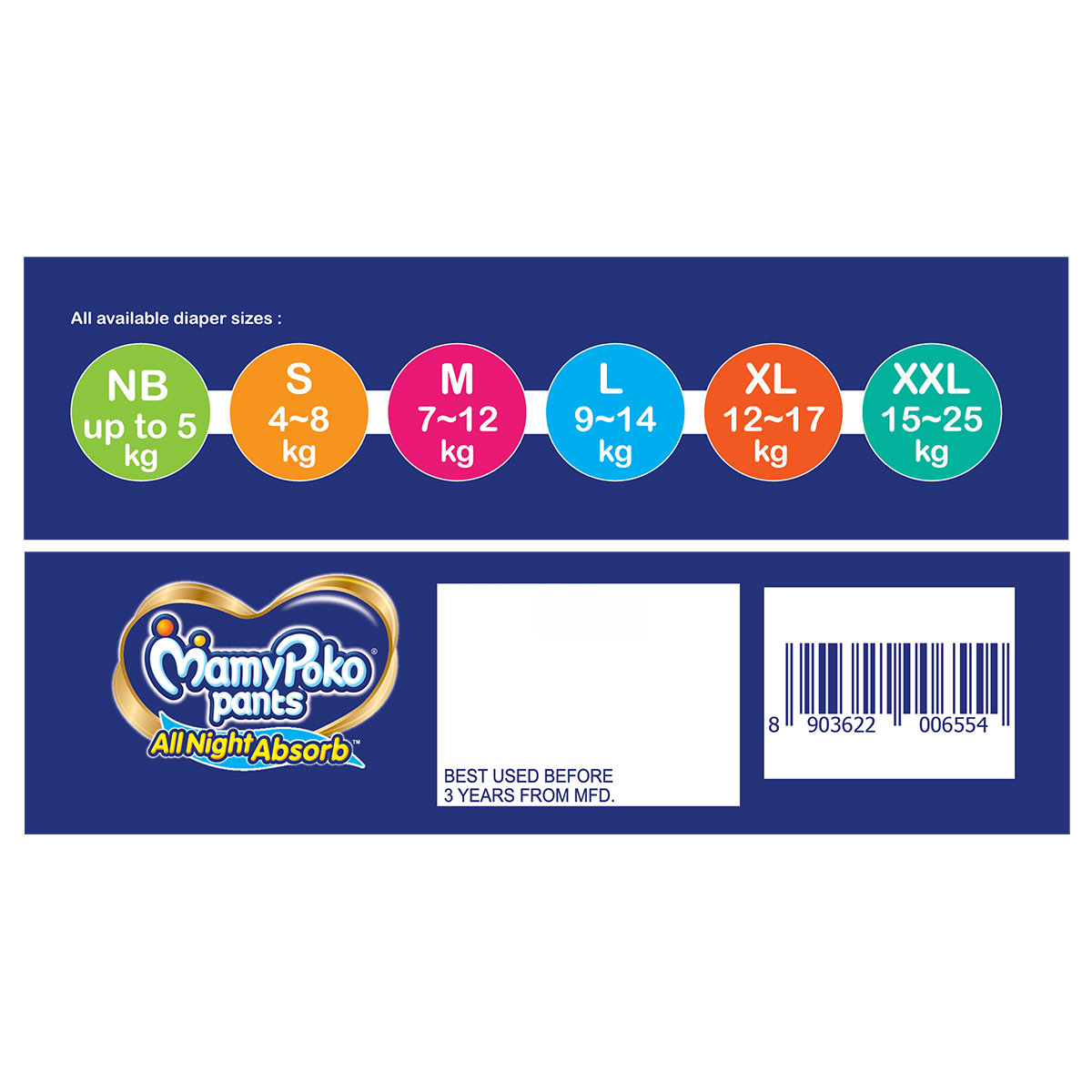 MamyPoko All Night Absorb Diaper Pants Large, 13 Count, Pack of 1 MamyPoko All Night Absorb Diaper Pants Large, 13 Count, Pack of 1