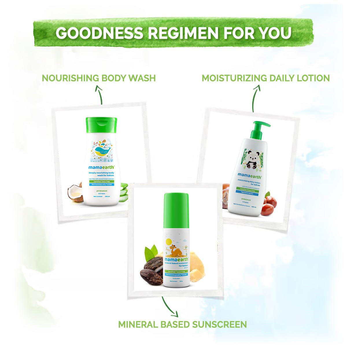 Mamaearth Deeply Nourishing Body Wash For Babies, 0 to 5 Years, 200 ml, Pack of 1 Mamaearth Deeply Nourishing Body Wash For Babies, 0 to 5 Years, 200 ml, Pack of 1