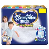 MamyPoko Extra Absorb Diaper Pants XXXL, 18 Count, Pack of 1