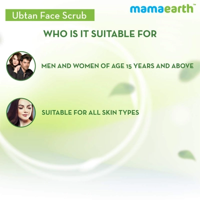 Mamaearth Ubtan Face Scrub, 100 gm, Pack of 1