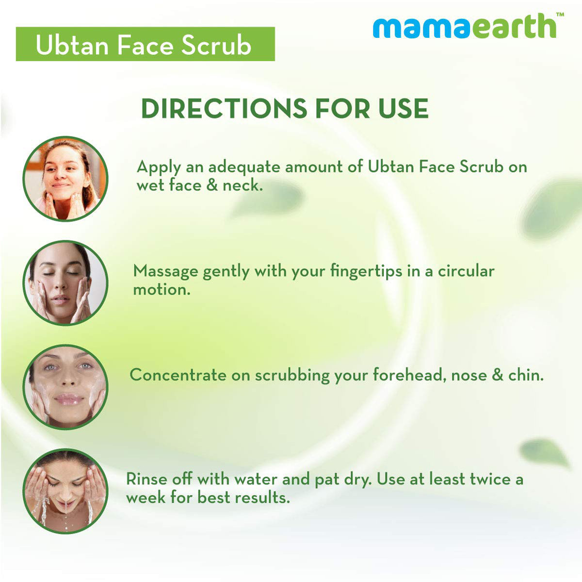 Mamaearth Ubtan Face Scrub, 100 gm, Pack of 1 Mamaearth Ubtan Face Scrub, 100 gm, Pack of 1