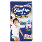 MamyPoko Extra Absorb Diaper Pants XXL, 38 Count, Pack of 1