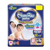 MamyPoko Extra Absorb Diaper Pants Medium, 58 Count, Pack of 1