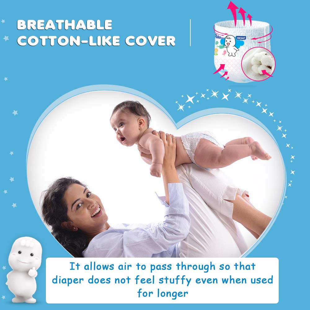 MamyPoko Extra Absorb Diaper Pants New Born, 96 Count, Pack of 1 MamyPoko Extra Absorb Diaper Pants New Born, 96 Count, Pack of 1