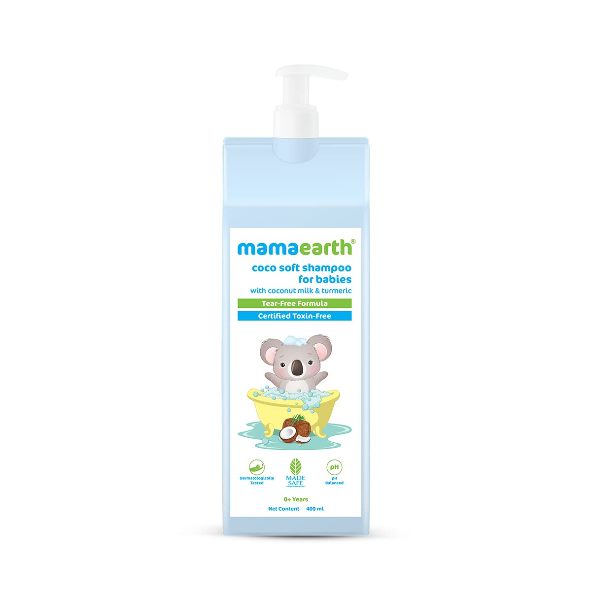 Mamaearth Coco Soft Shampoo for 0+ Years Babies, 400 ml Uses