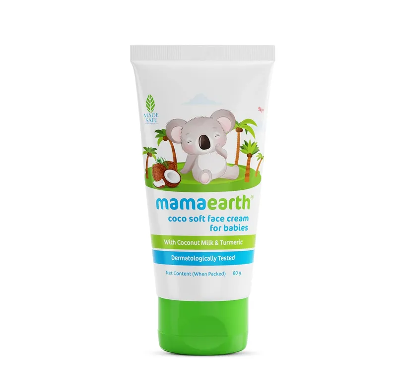 Mamaearth Coco Soft Face Cream for Babies, 60 gm₹159.20MRP ₹19920% off