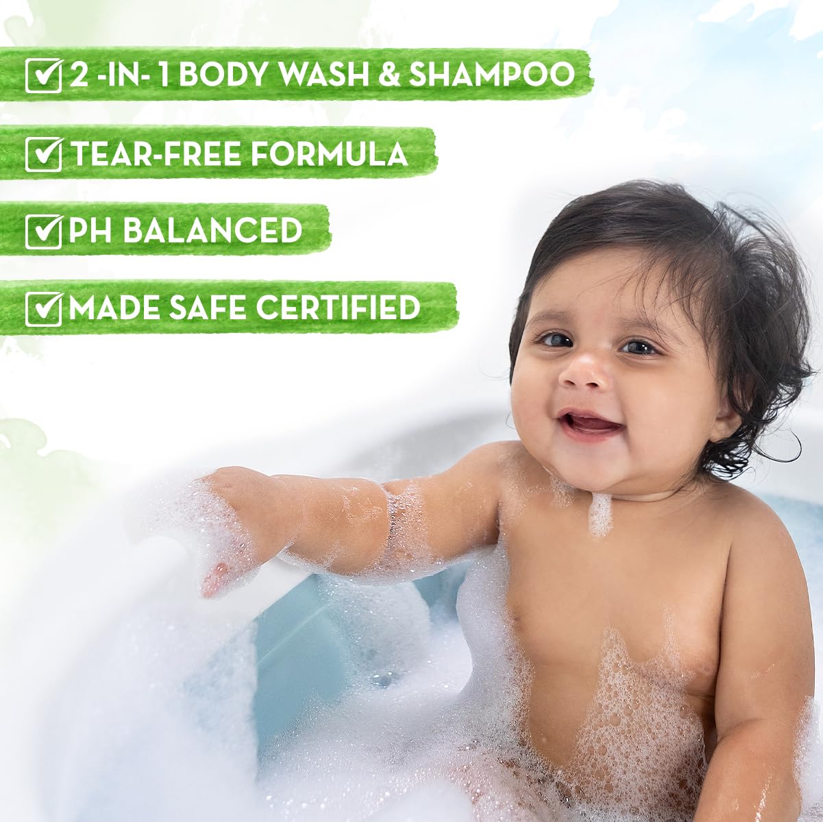 Mamaearth Milky Soft Head to Toe Wash with Oats, Milk, and Calendula for 0+ Years Babies, 400 ml, Pack of 1 Mamaearth Milky Soft Head to Toe Wash with Oats, Milk, and Calendula for 0+ Years Babies, 400 ml, Pack of 1