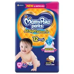 MamyPoko All Night Absorb Diapers Pants Medium, 46 Count