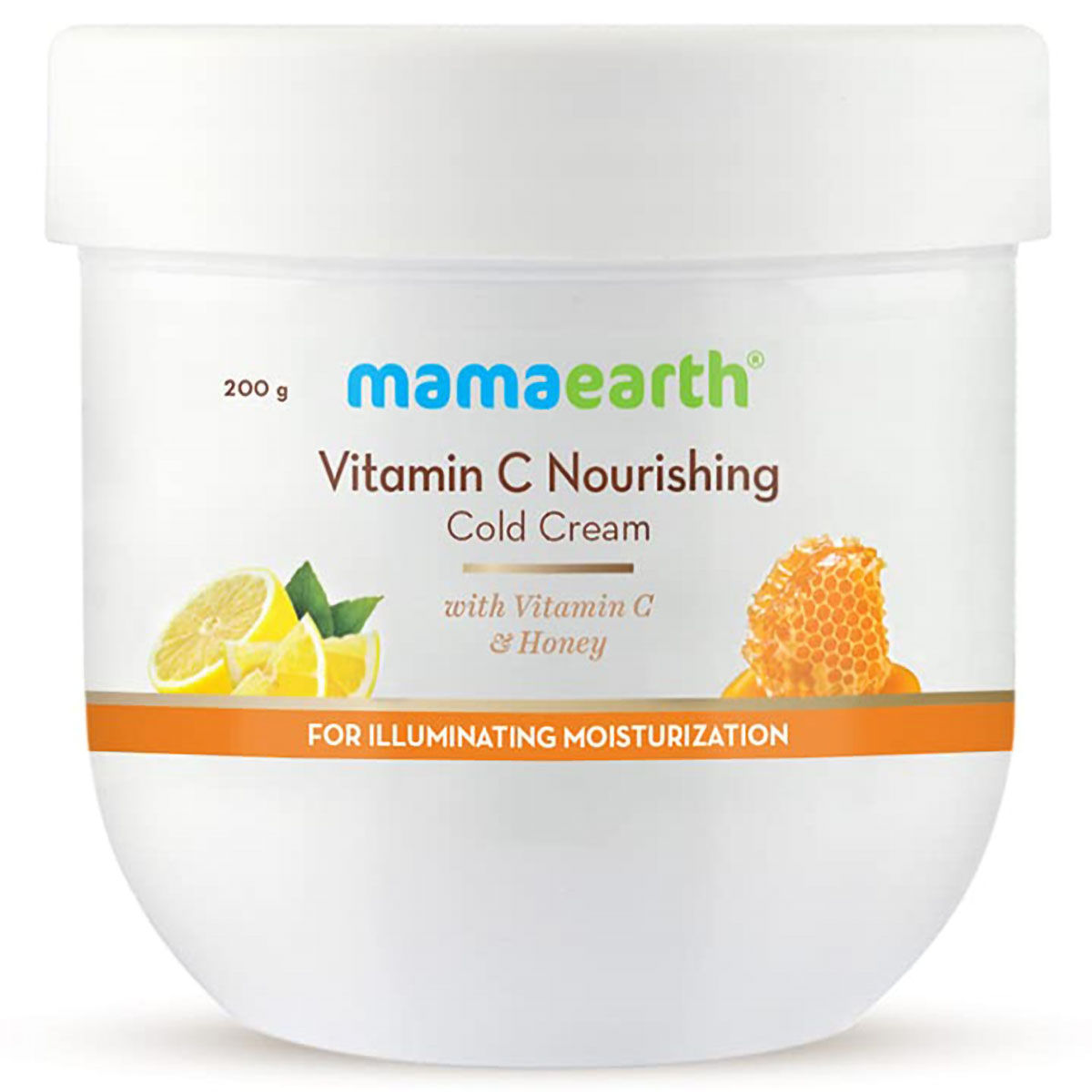 Mamaearth Vitamin C & Honey Nourishing Cold Cream, 200 gm Uses