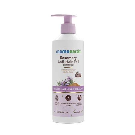 Mamaearth Rosemary Anti-Hair Fall Shampoo, 400 ml