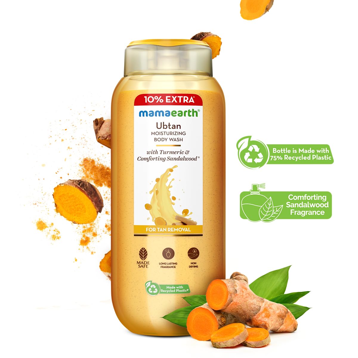 Mamaearth Ubtan Moisturizing Body Wash, 250 ml, Pack of 1 Mamaearth Ubtan Moisturizing Body Wash, 250 ml, Pack of 1