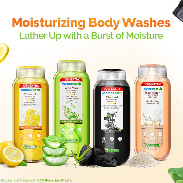 Mamaearth Vitamin C Moisturizing Body Wash, 250 ml, Pack of 1 Mamaearth Vitamin C Moisturizing Body Wash, 250 ml, Pack of 1