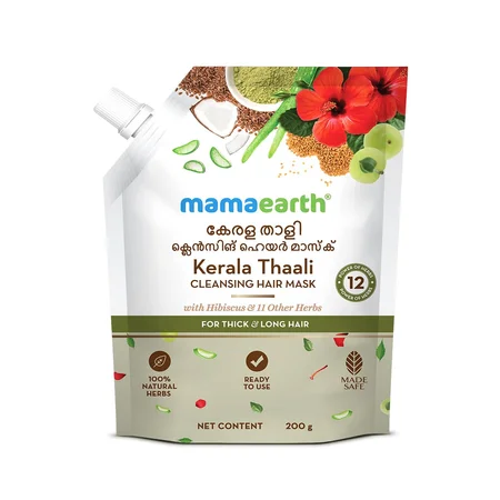 Mamaearth Kerala Thaali Cleansing Hair Mask, 200 gm