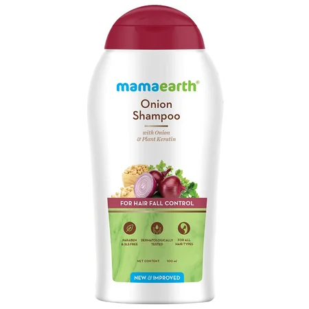 Mamaearth Hairfall Control Onion Shampoo, 100 ml