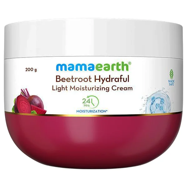 Mamaearth Beetroot Hydraful Light Gel Moisturizer, 200 gm