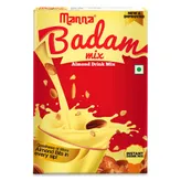 Manna Badam Mix Instant Refreshing Energy Drink, 200 gm, Pack of 1