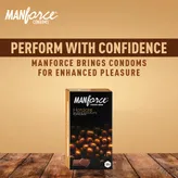 Manforce Hotdots Belgian Chocolate Flavour Condoms, 10 Count, Pack of 1