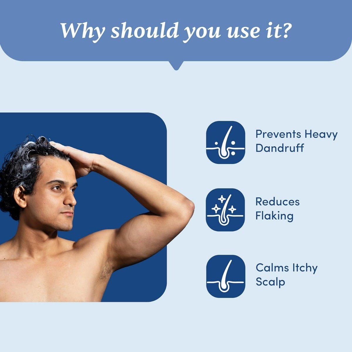 Man Matters Anti Dandruff Shampoo 100 ml|With Aloe Vera, Oat Extract & Ketoconazole|For Flaking, Itching, & Dry Scalp, Pack of 1 Man Matters Anti Dandruff Shampoo 100 ml|With Aloe Vera, Oat Extract & Ketoconazole|For Flaking, Itching, & Dry Scalp, Pack of 1