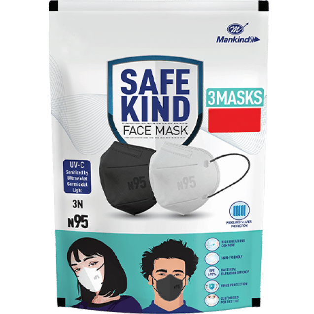 Buy Mankind's Safe Kind N95 Face Mask Online