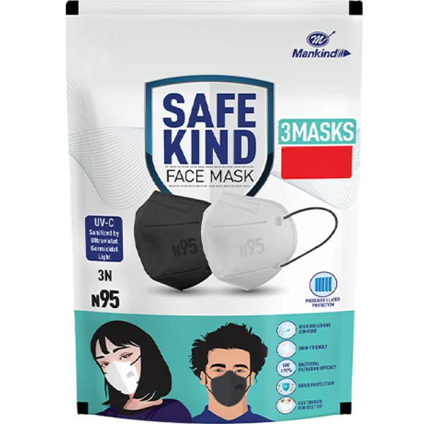Mankind's Safe Kind N95 Face Mask, Pack of 1