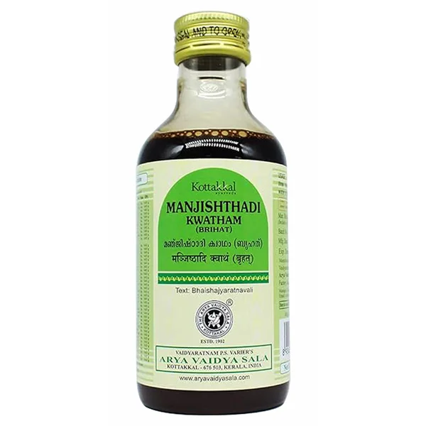Arya Vaidya Manjishtadi Kwatham, 200 ml