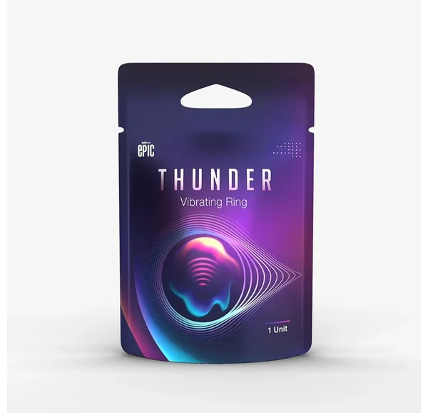 Manforce Epic Thunder Vibrating Ring, 1 Count, Pack of 1