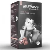 Manforce 342 Dots Xotic Chocolate Flavour Condoms, 20 Count, Pack of 1