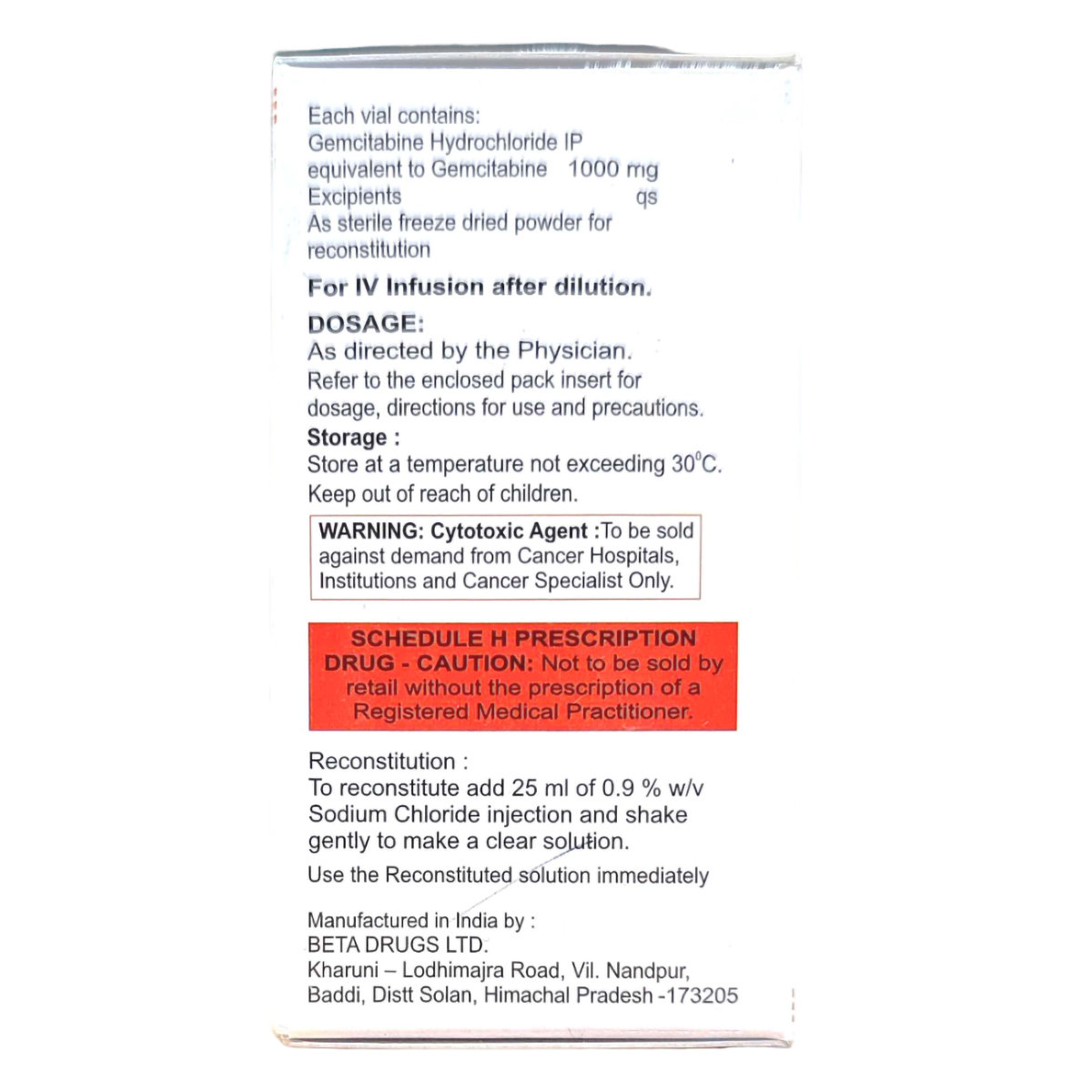 Mapsgem- 1 gm Injection 1's, Pack of 1 Injection Mapsgem- 1 gm Injection 1's, Pack of 1 Injection