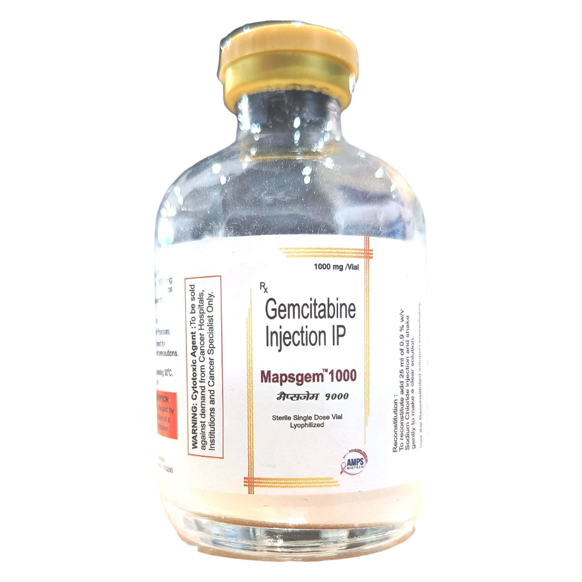 Mapsgem- 1 gm Injection 1's, Pack of 1 Injection Mapsgem- 1 gm Injection 1's, Pack of 1 Injection