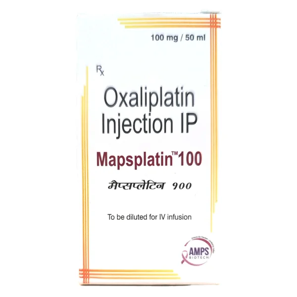Mapsplatin 100 Injection 50 ml, Pack of 1 Injection