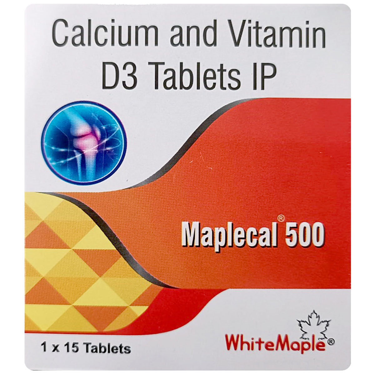 Maplecal 500 Tablet 15's, Pack of 15 Maplecal 500 Tablet 15's, Pack of 15