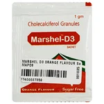 Marshel-D3 Sugar Free Orange Flavour Sachet 1 gm