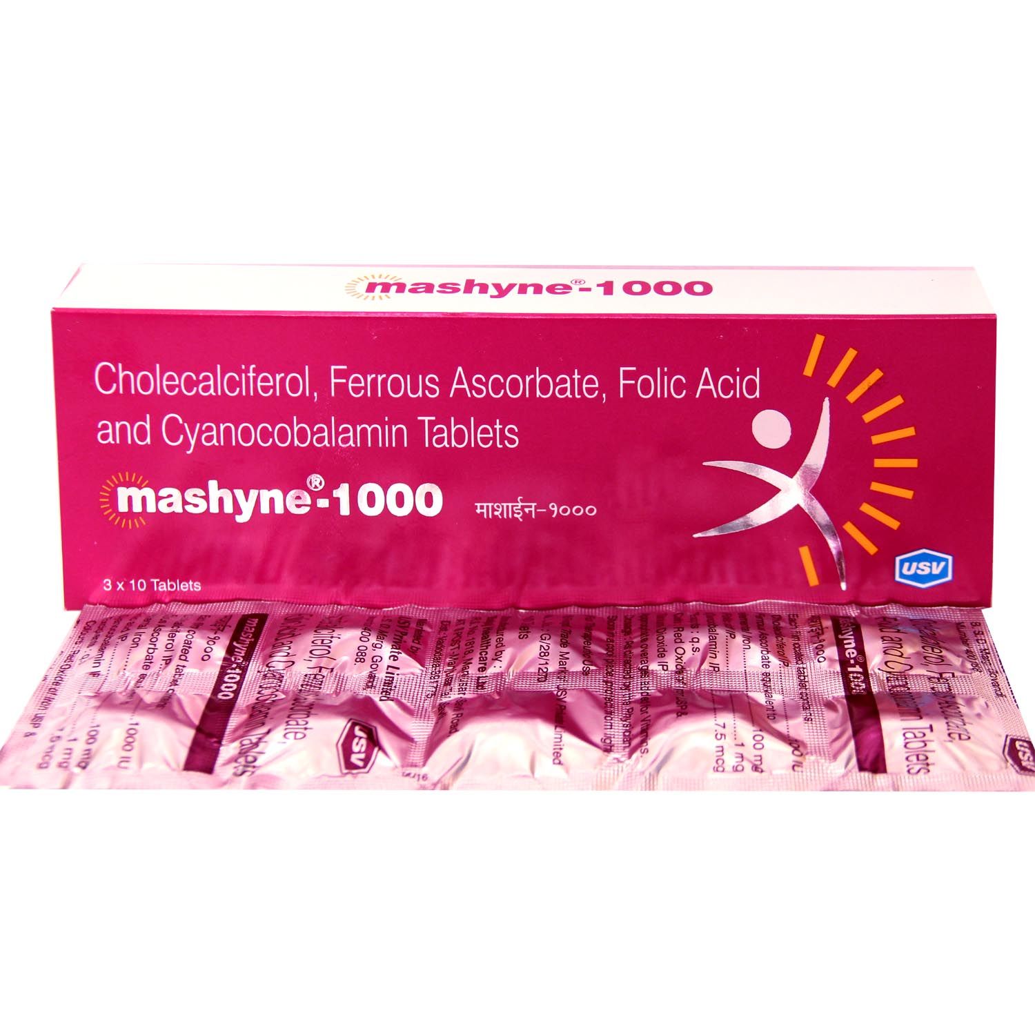 Buy Mashyne-1000 Tablet 10's Online