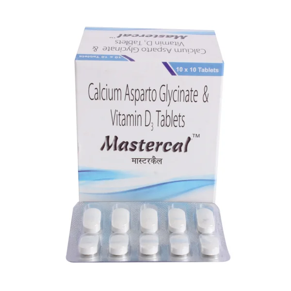 Mastercal Tablet 10's, Pack of 10