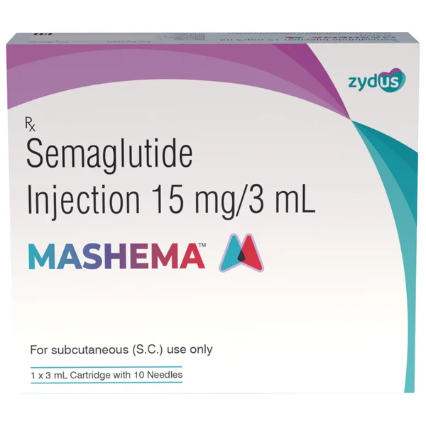 Mashema 15 mg Cartridge Injection 3 ml