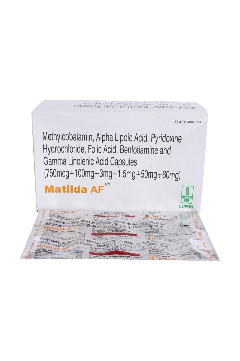 Matilda AF Capsule 10's, Pack of 10 CAPSULES Matilda AF Capsule 10's, Pack of 10 CAPSULES