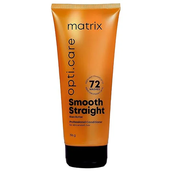 Matrix Opti Care Smooth Straight Shea Butter Conditioner, 196 gm, Pack of 1