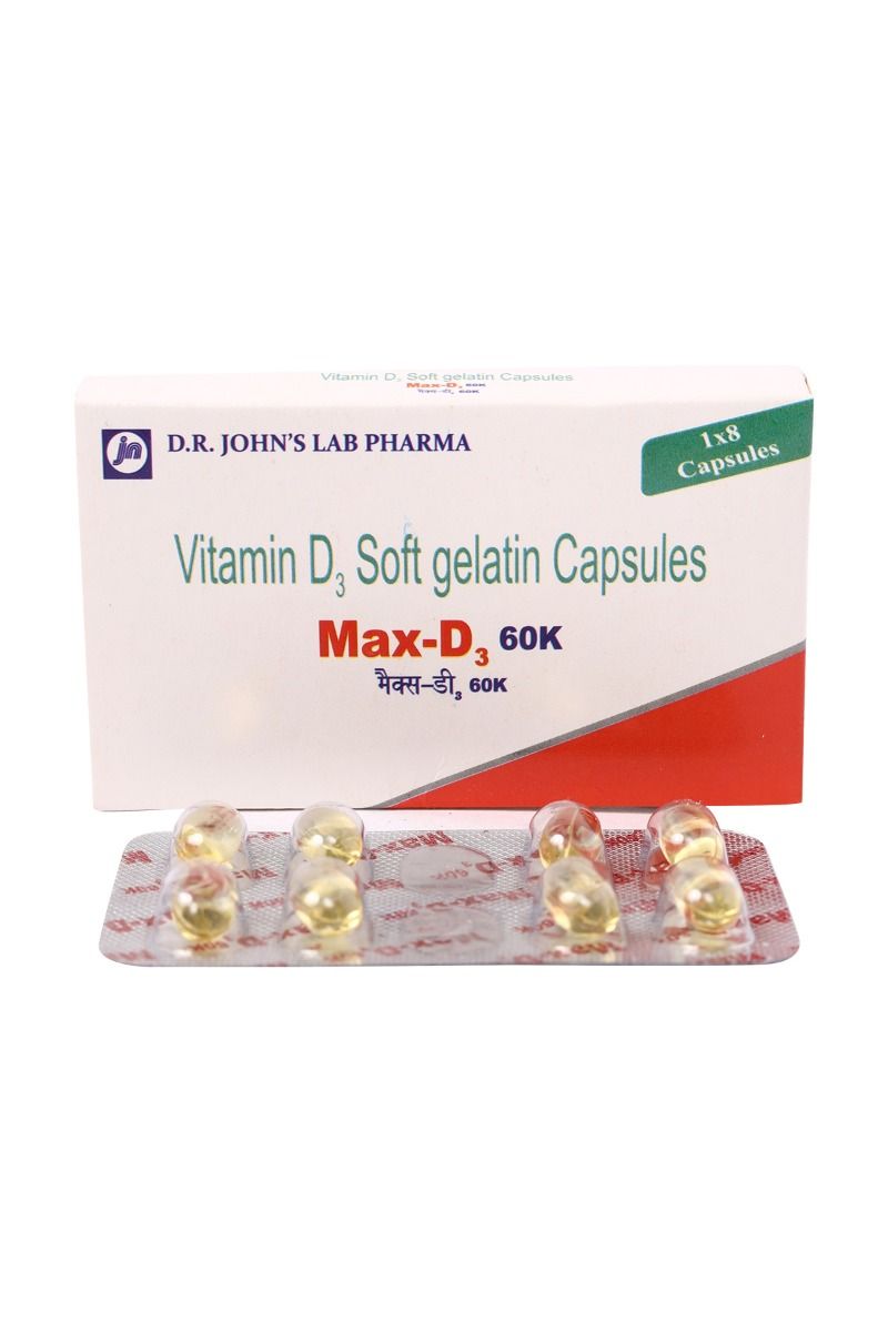 Max-D3 Capsule | Uses, Side Effects, Price | Apollo Pharmacy