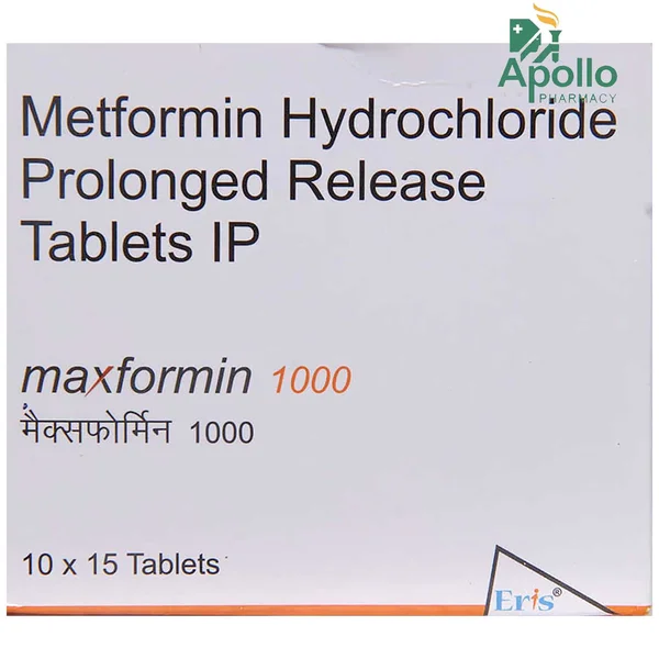 Maxformin 1000 Tablet 15's