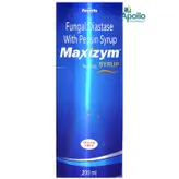 Maxizym Syrup 200 ml, Pack of 1 SYRUP