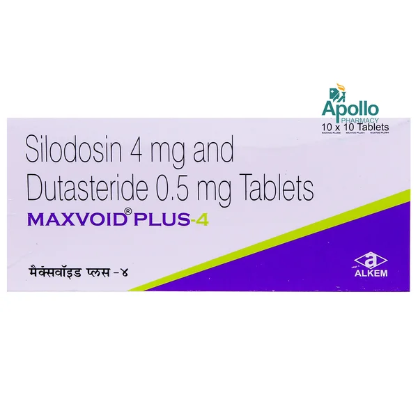 Maxvoid Plus 4 Tablet 10's, Pack of 10